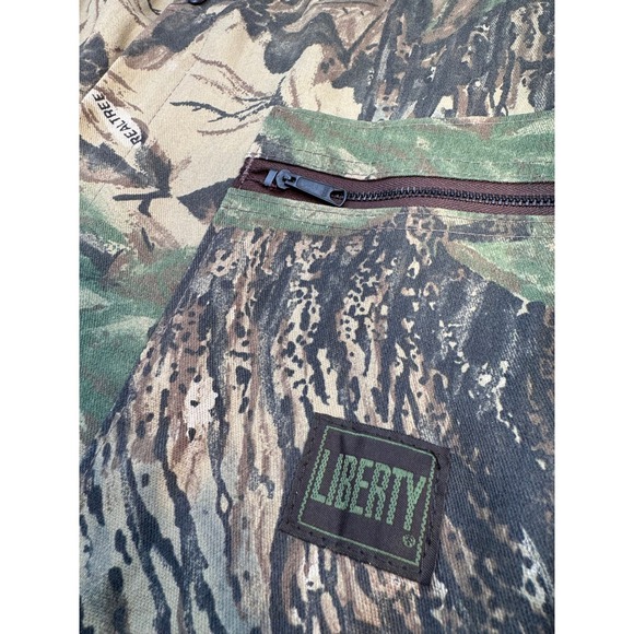 VTG Liberty Realtree Camo Coveralls Men's Size XL Inseam 24.5 inches Made in USA - Picture 4 of 16